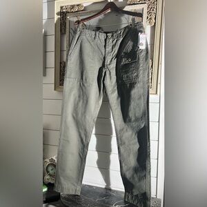 Brooks Brothers Green/Gray Cargo Pants NWT